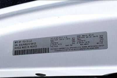 2026 RAM Promaster 1500 Tradesman