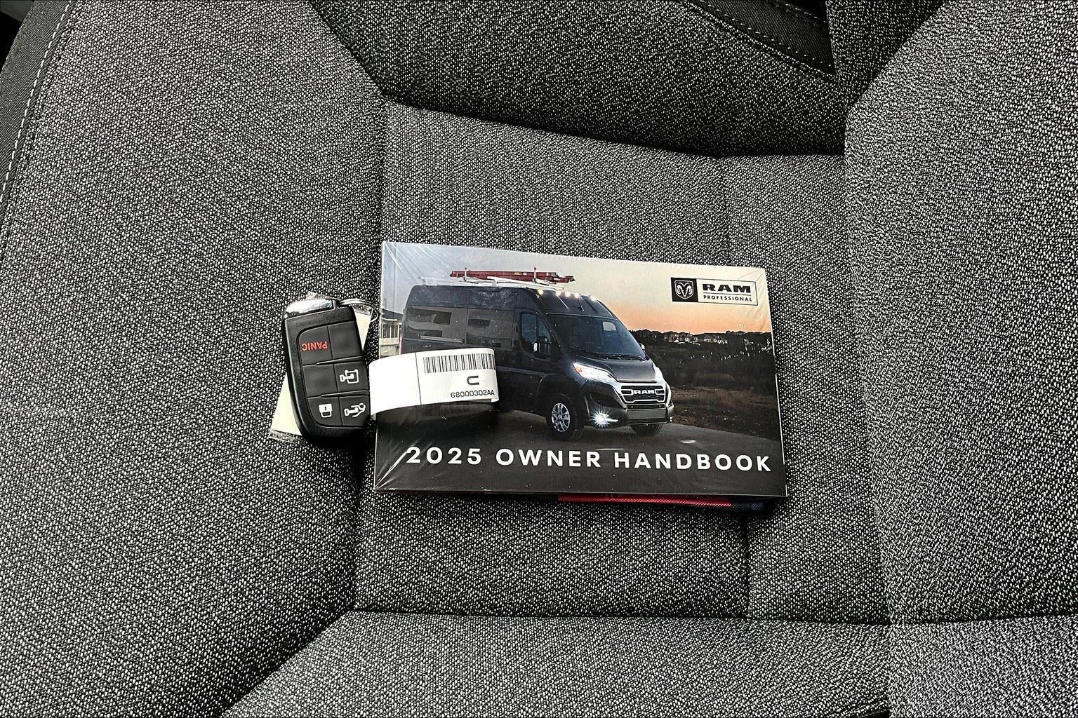 2025 RAM ProMaster Cargo Van Tradesman