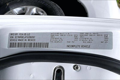 2026 RAM 3500 Crew Cab 60" CA Tradesman