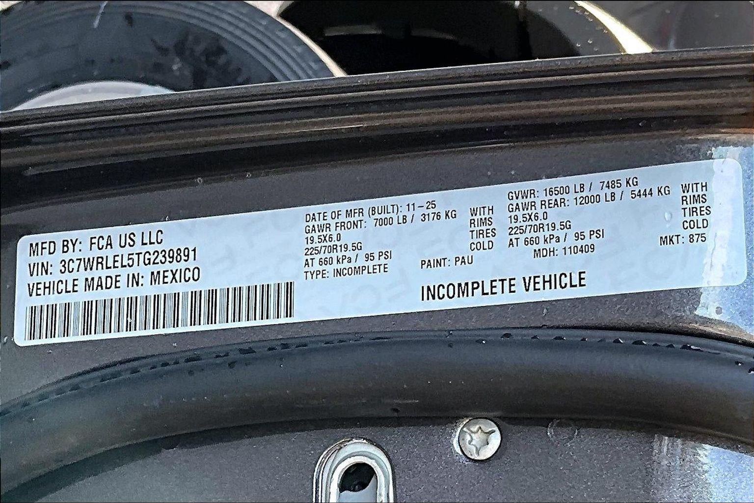 2026 RAM 4500 Chassis Cab Tradesman