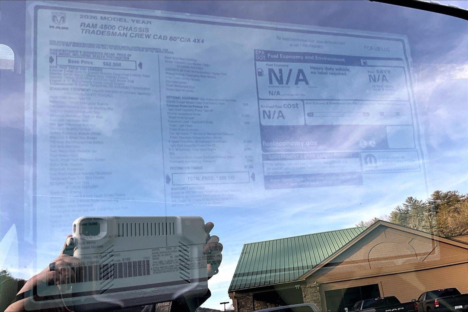 2026 RAM 4500 Chassis Cab Tradesman