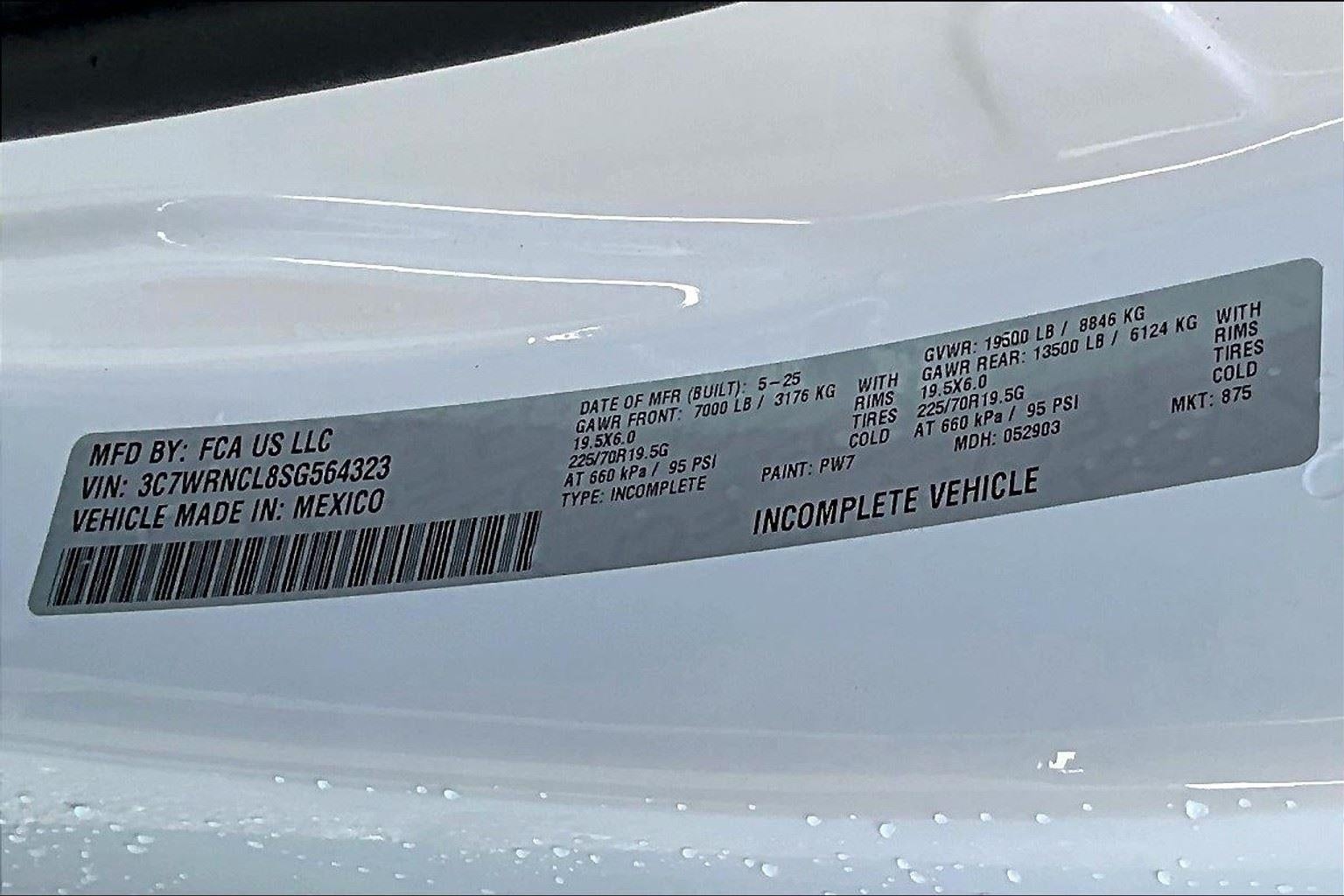 2025 RAM 5500 Chassis Cab Tradesman