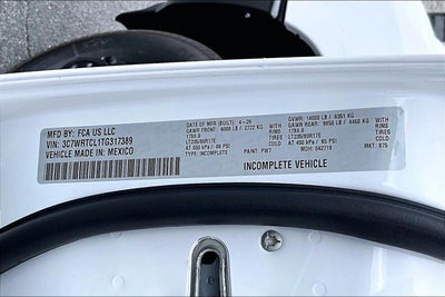 2026 RAM 3500 Crew Cab 60" CA Tradesman