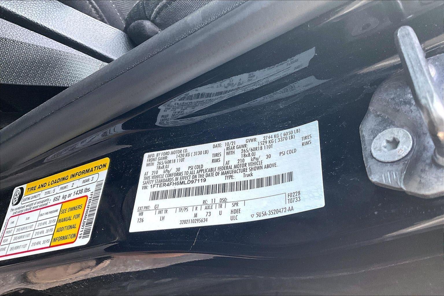 2021 Ford Ranger XL
