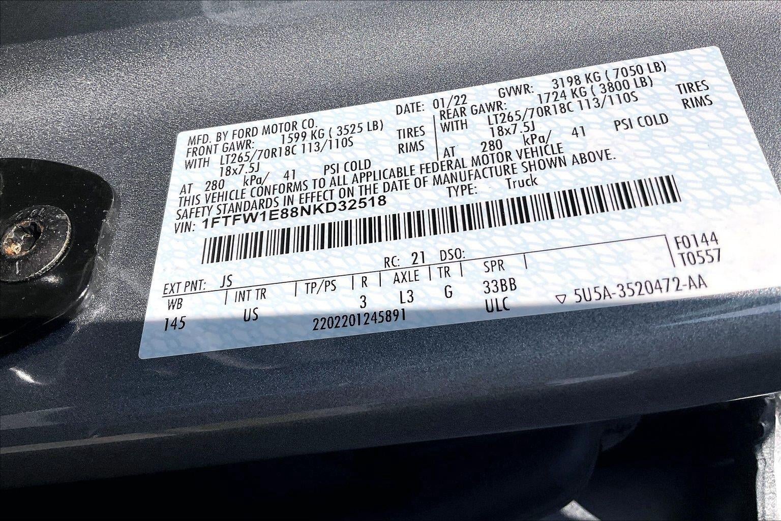 2022 Ford F-150 XLT
