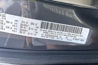 2017 Dodge Grand Caravan SE