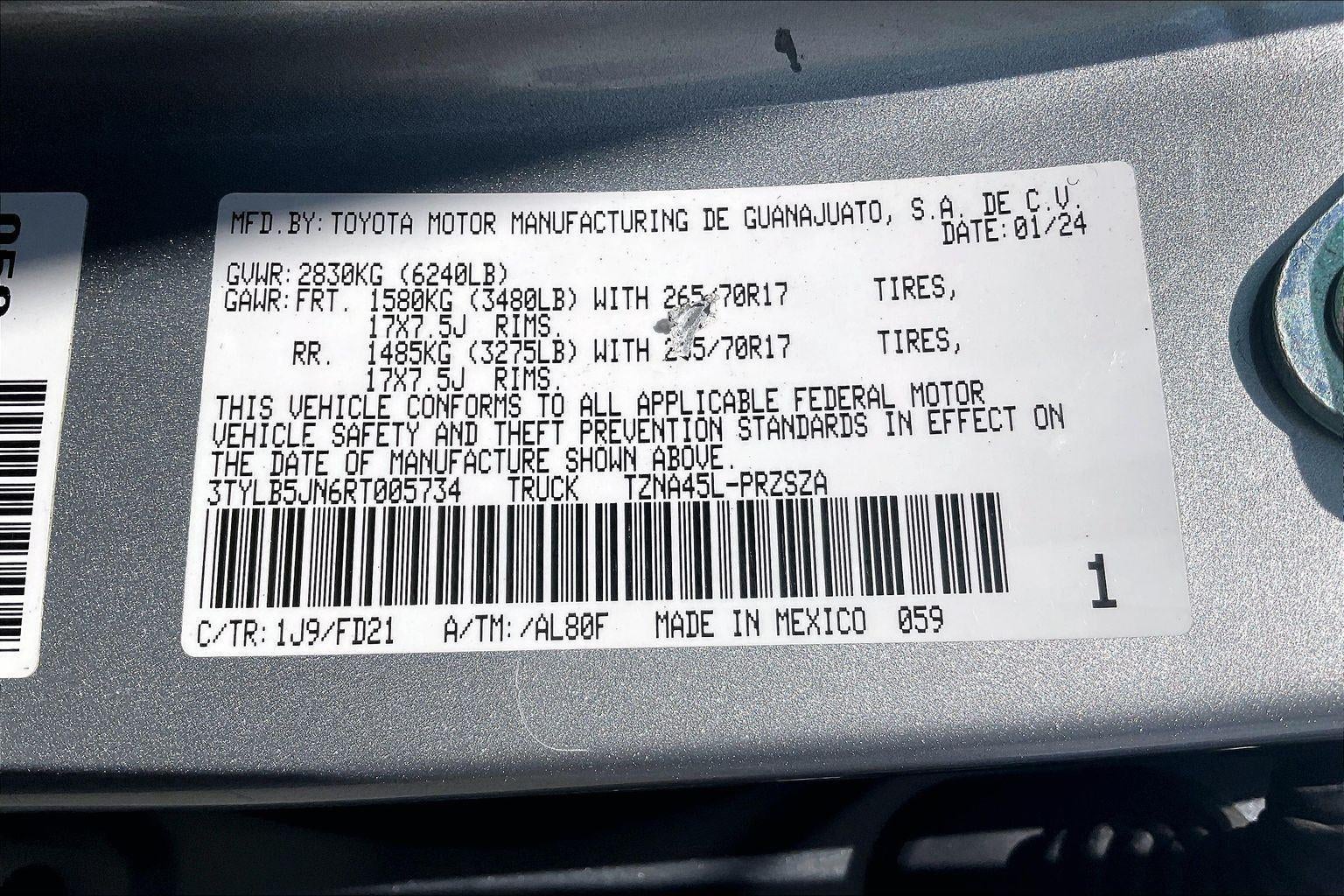 2024 Toyota Tacoma TRD Off Road