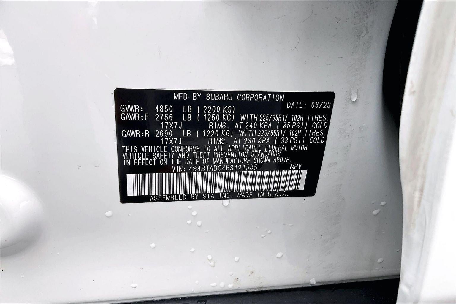 2024 Subaru OUTBACK PREMIUM