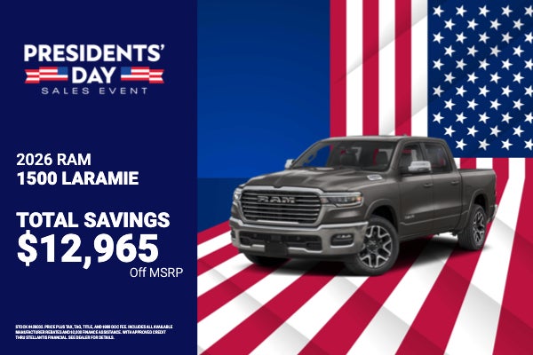 2026 RAM 1500 Laramie